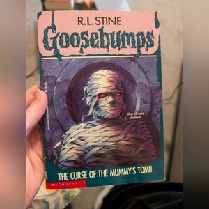 Goosebumps "The Curse of the Mummy's Tomb" Paperback First Edition Unnumbered